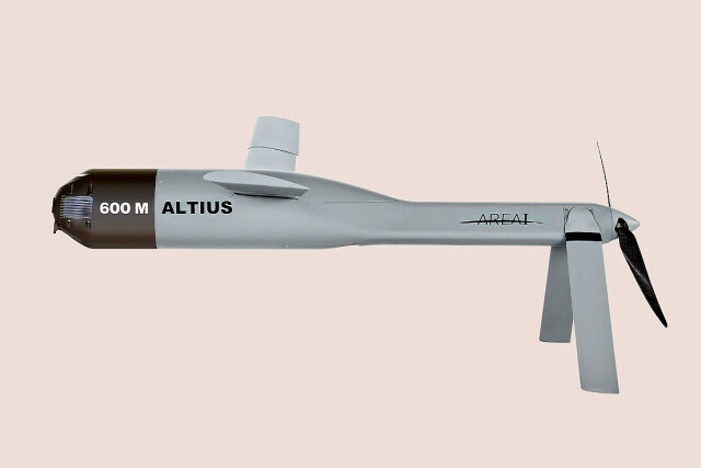 今年4月にウクライナに供与された、航続距離440㎞（最長飛行４時間）を誇る自爆ドローン「ALTIUS 600-M」。台湾はすでに291機購入している