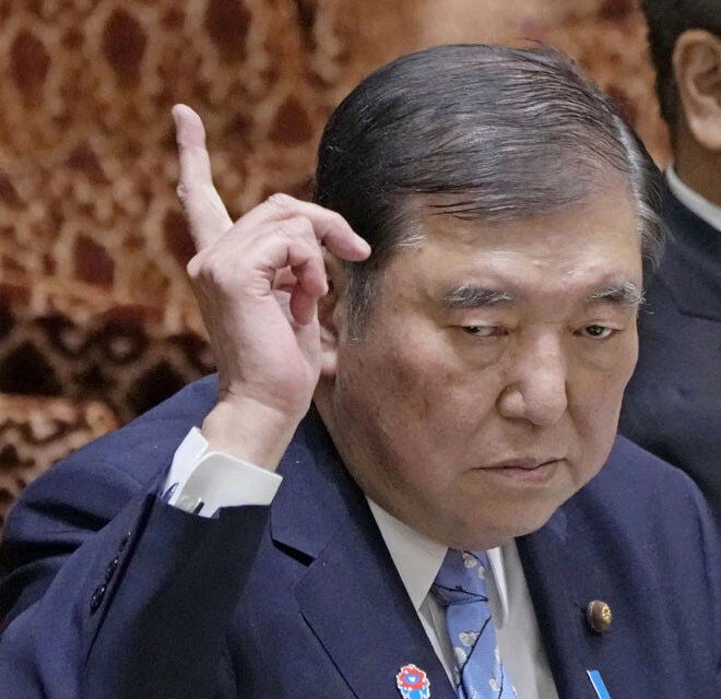 衆議院1期生15人に商品券10万円分を配った石破茂首相