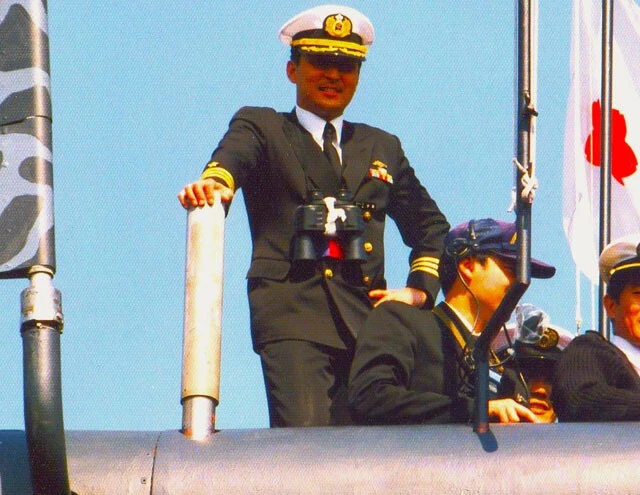 潜水艦「はやしお」艦長時代の伊藤氏(写真:伊藤氏提供)