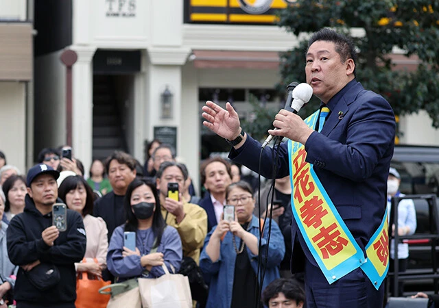 立花孝志氏の影響力はメディアを上回る勢いだった