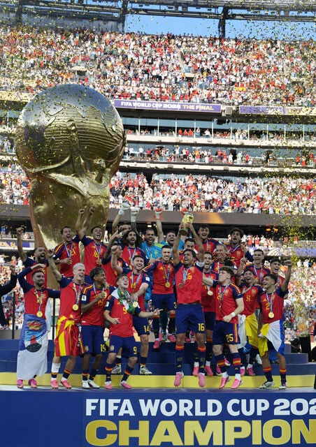 W杯優勝を飾ったスペイン代表