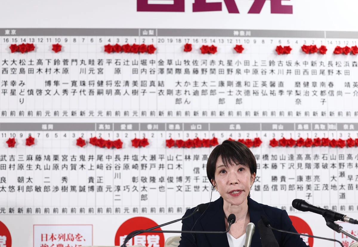 高市首相は、衆院選で自民党として戦後最大の勝利をもたらした（写真：時事）