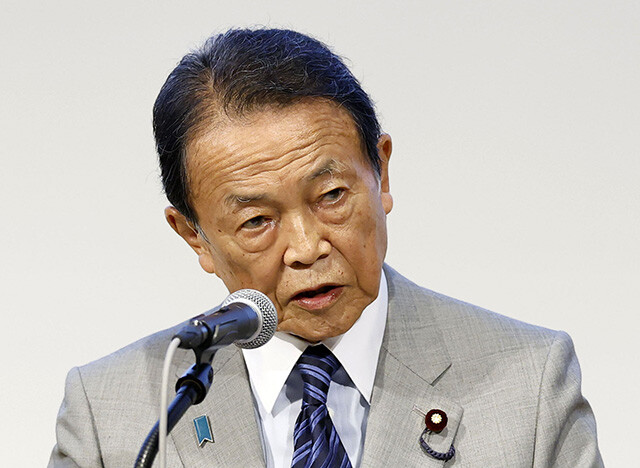 「副首都構想」法案について慎重な姿勢を見せているという自民党・麻生太郎衆議院議員
