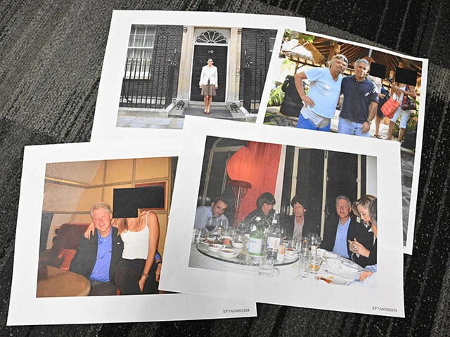 中にはビル・クリントン元大統領、ミック・ジャガー、マイケル・ジャクソンとの写真も