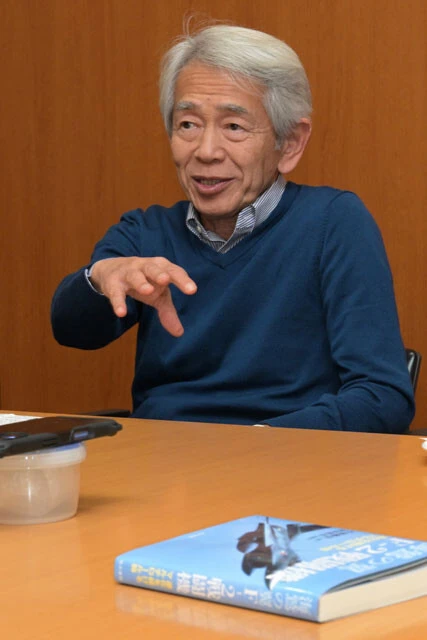 飛行隊長の選抜を担当していた杉山政樹元空将補（撮影：柿谷哲也）