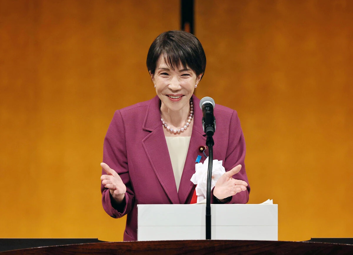 高市首相の必殺二分法とは、必ず自分が勝つ方の案と、もう一つの2案目を提示して、国民に信を問うというやり方（写真：時事）