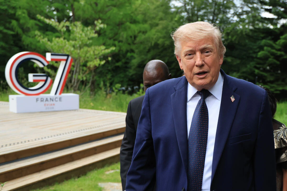 G7会議、主要国首脳会議は、トランプ米大統領へのヨイショ会議となったのか？（写真:EPA=時事）