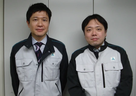 取材に応じてくれた、首都高・大規模更新事業化作業チームの峯村氏(左)と角田氏(右)