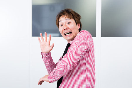 ストーカーという題材の着想は、2年前からやっているごみ収集のアルバイトから得たという滝沢秀一氏