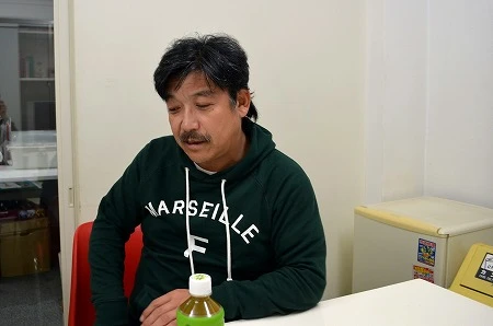 相変わらずの調子で話すビッグダディ