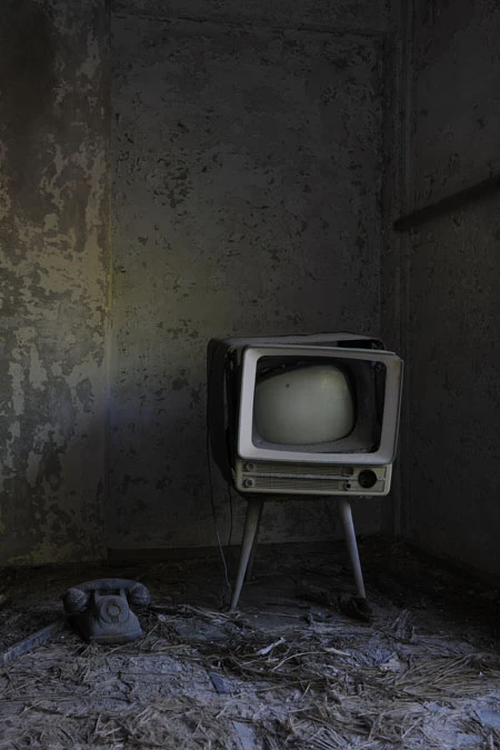 昭和34年に東芝から発売された白黒テレビ