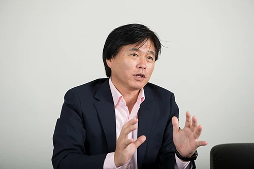 カシオ計算機・時計戦略部プロモーション室長の上間氏。