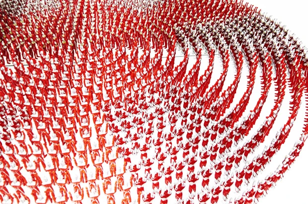 ウルトラマン&セブンとのコラボが衝撃を与えた『バンザイ・コーナー』(1991年)。百島で展示