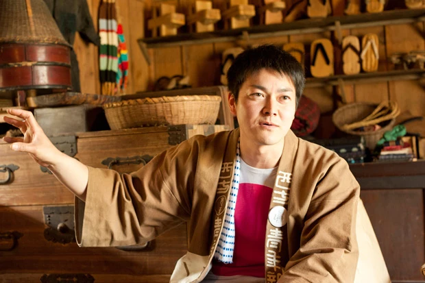 西方商工会青年部部長を務める、畳屋の針谷伸一氏