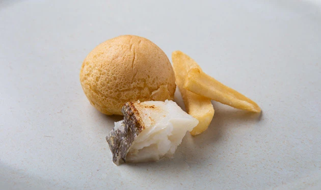 イギリス　フィッシュ＆チップスたこ焼き