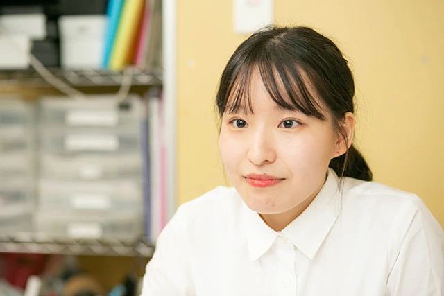 午前の研修を受けた韓国人女性のユン・ユナさん