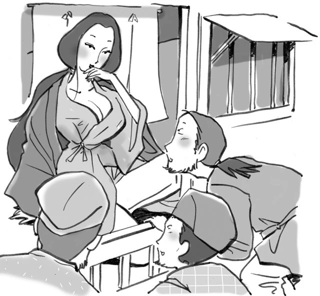 千葉県に巨乳で腰がくびれている魅力的な女性がいた。道を歩く男たちはついつい立ち止まって見入ってしまったという