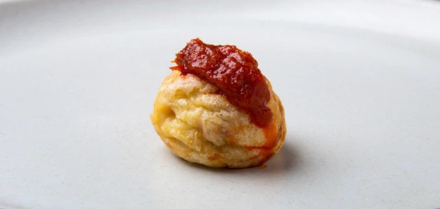 インドネシア サンバルソースたこ焼き