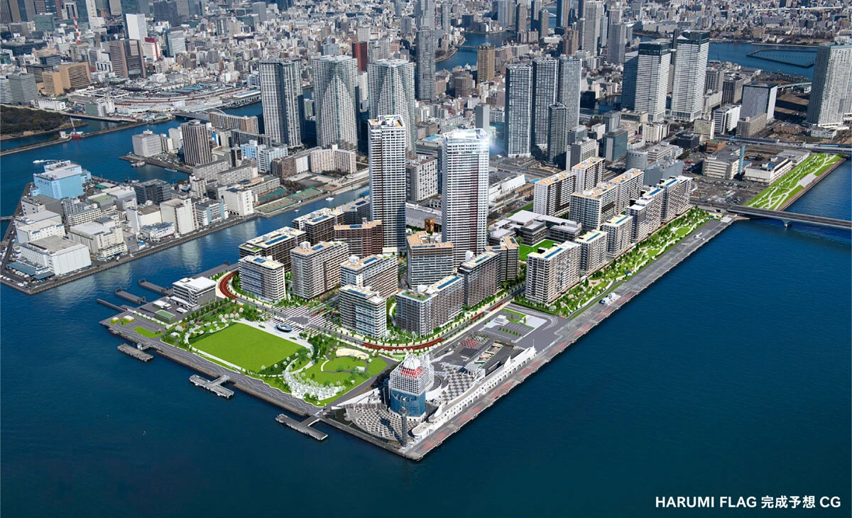 勝ち組のステータスシンボルのようなタワマンだが、金利上昇によるローン返済額の増額で、手放さなければならなくなる住民も出てくるかもしれない(写真:晴海フラッグ公式HPより)