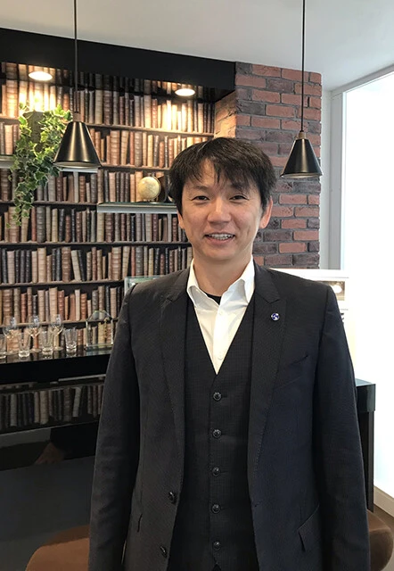 複合レジャー施設を運営する三恵観光の社長・杉本潤明さん