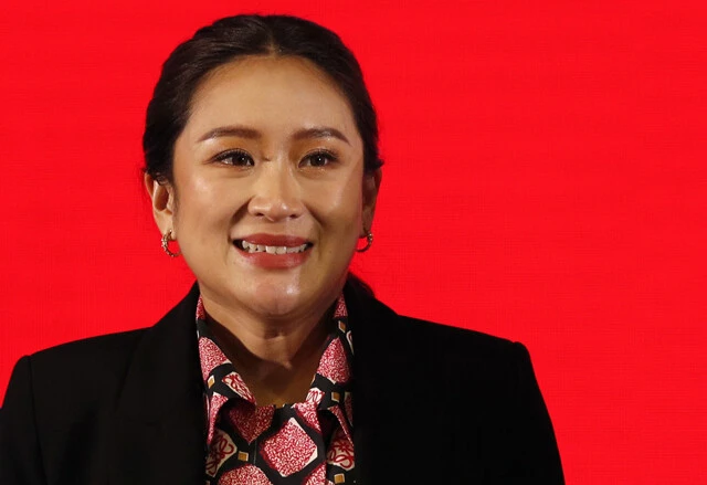 再びの大麻規制を訴えている野党「タイ貢献党」のペートンタン党首。彼女はタクシン元首相の次女だ