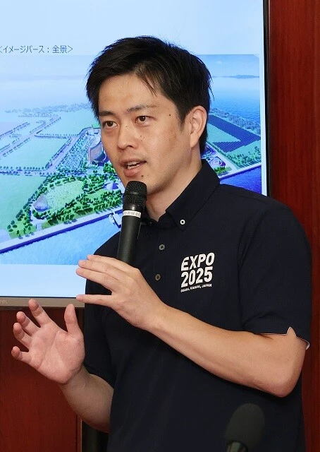 大阪府の吉村洋文知事は再選後、IR誘致について「民意を得た」と語った