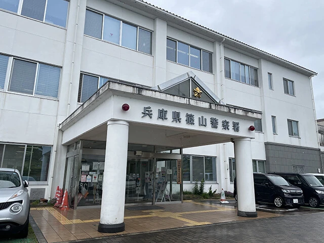 マンホール内での死産児遺棄事件を捜査した兵庫県警篠山署。フォン容疑者は「悪そうな雰囲気は感じられない普通の子」だそうだ(撮影/安田峰俊)