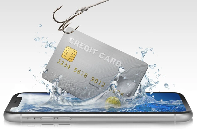 「フィッシング詐欺」は「phishing」と表記される。総務省によれば、偽のメールやサイトをエサにして個人情報を釣ること（fishing）と、手口が洗練されていること（sophisticated）をかけた造語とのこと