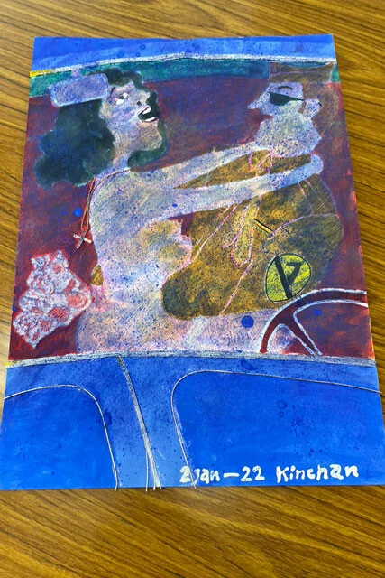 クルマの中でコトを済ませるパンパンガールと米兵