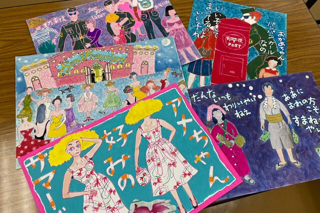 田中さんは当時の様子を思い出し、紙芝居として今でも毎日、描いている