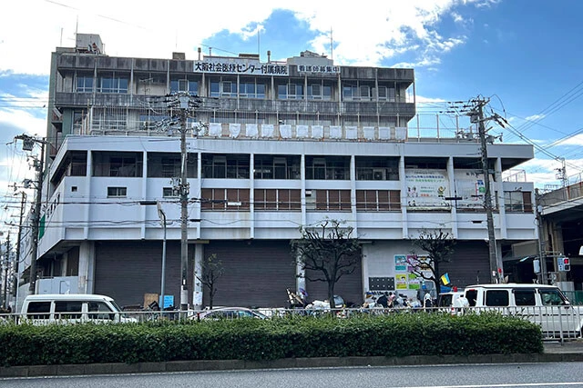 この地の象徴の建物だった、あいりん労働福祉センター。2019年に閉鎖された
