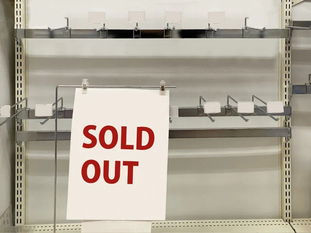 「欲しいモノが欲しい時に手に入る」そんなこれまでの当たり前は、過去のものとなってしまうかもしれない