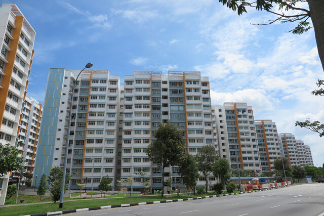 シンガポール市民の約8割は、こういった高層の公営団地に住んでいるという（写真提供／森 純氏）