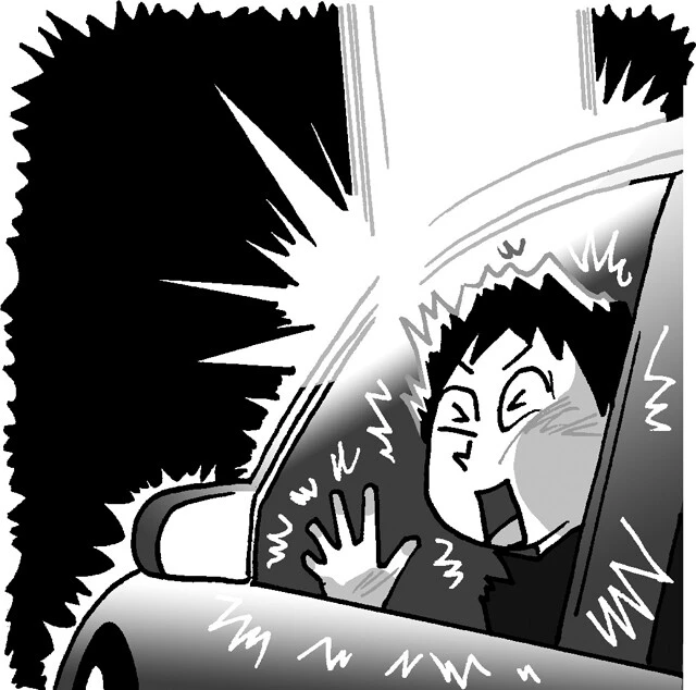 車の窓には触らないほうがいい