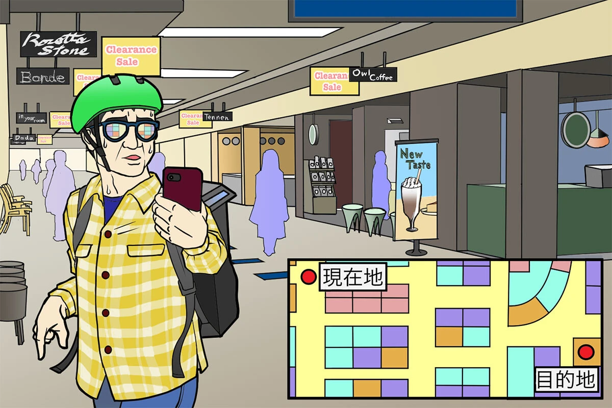 巨大な地下街・東京駅近くにある八重洲地下街は店にたどり着くだけでも大変です