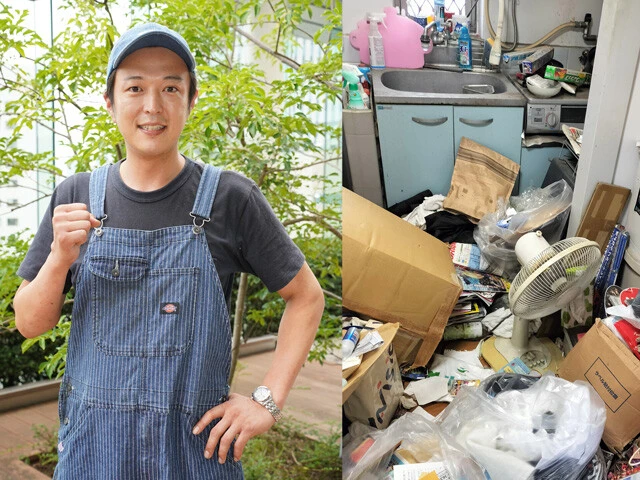 「天井からゴキブリが雨のように降ってきた！」ごみ屋敷清掃芸人・柴田賢佑が語る、ごみ屋敷のとんでもない世界