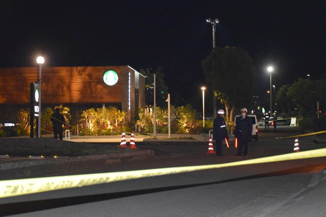 現場となった愛媛県四国中央市のスターバックス