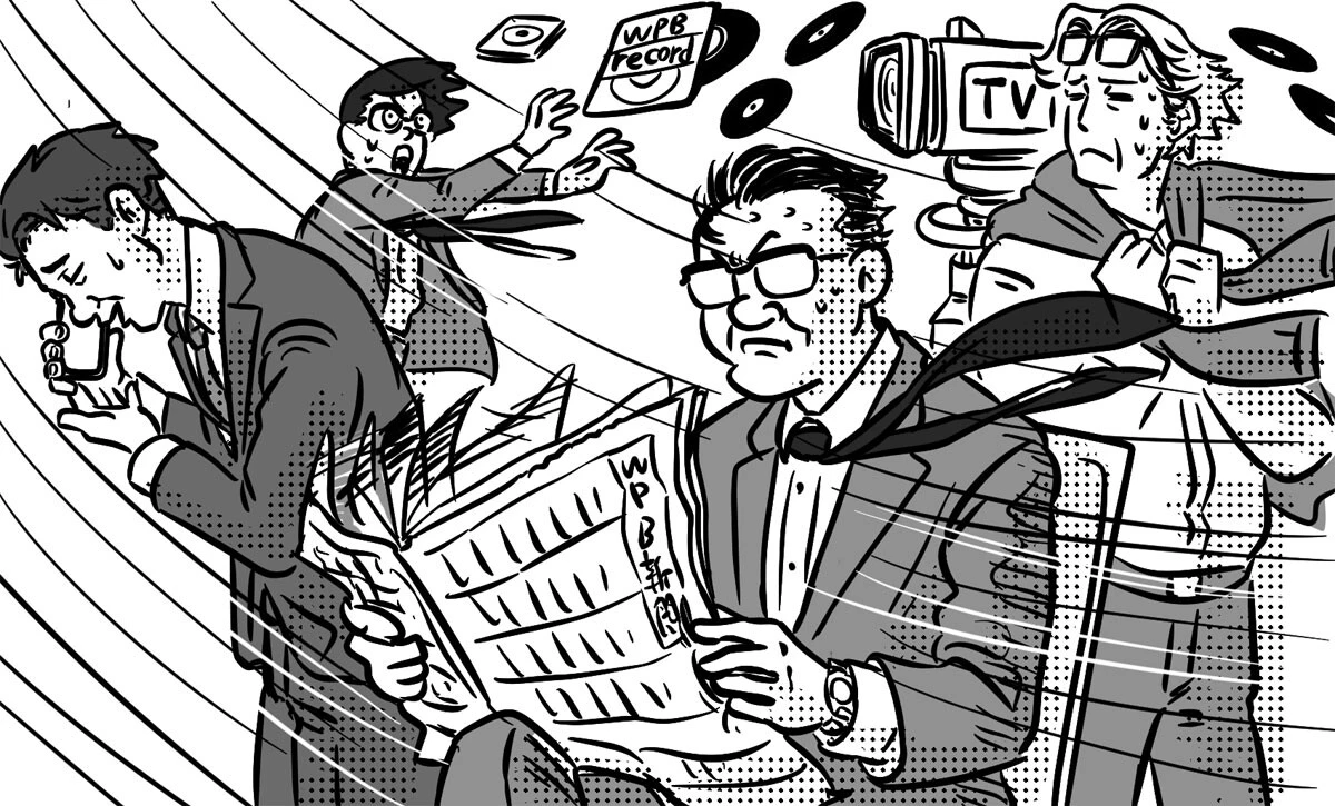 過去と比べ、業績が振るわない逆風企業で働く人々