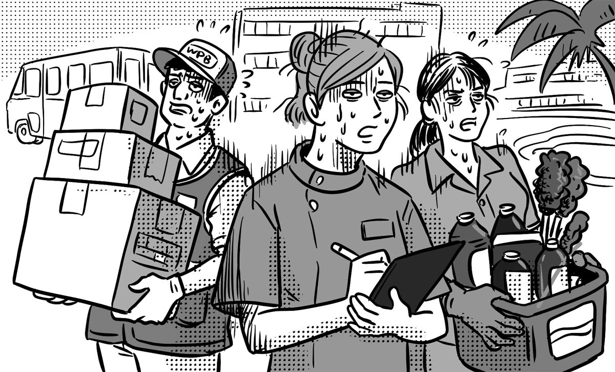 人材不足はどこも共通の課題だが、福祉系や物流系は特に人が足りていない