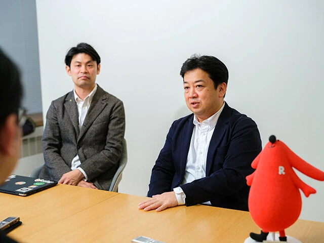 石井直人さんと栗原望さん