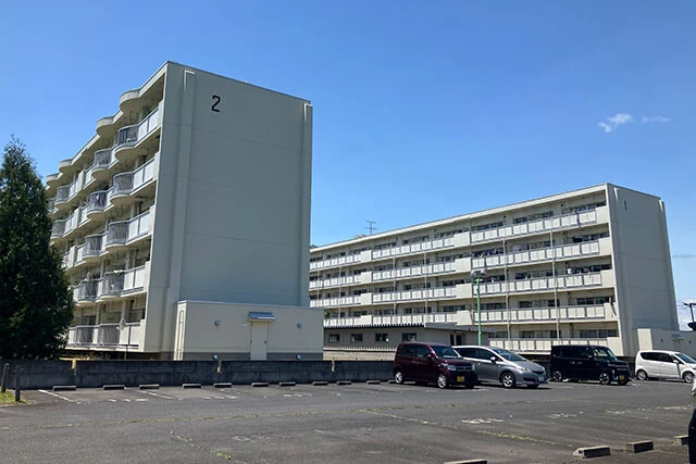 現在、入居者募集中の大衡村の定住促進住宅。その名のとおり、村への定住を希望する者が入居できる。全室3DKで、賃料は月2万8000～3万8000円