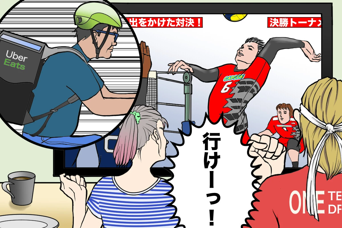 パリ五輪期間中に配達してみました!