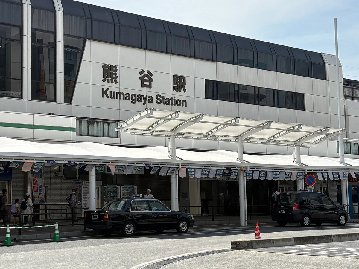 昨年まで1位だったが今年は6位に落ちた埼玉県熊谷市の熊谷駅前