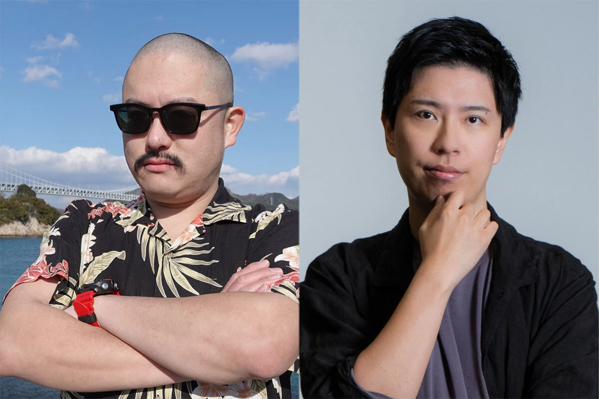 泉貴人（左）と山本一成（右）