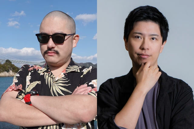 泉貴人（左）と山本一成（右）