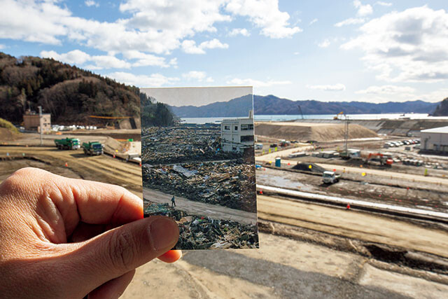 【2017年　岩手県上閉伊郡大槌町　安渡地区】