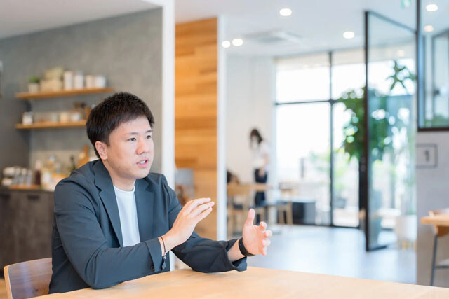 「LIFEFUND」（静岡県浜松市）の白都卓磨社長は建設業界の危機を訴える（写真提供／LIFEFUND）