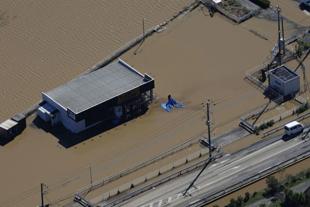 9月21日には台風25号による豪雨で3度目の被害に。このときの浸水は約70㎝