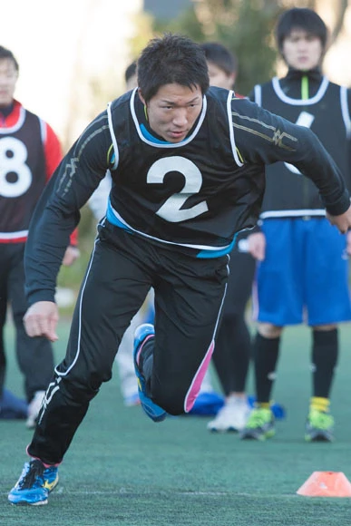 日本学生陸上個人選手権のやり投げで6位入賞の山瀬貴雅選手(22歳)。順天堂大学所属