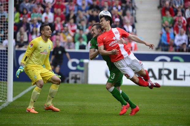 今季移籍したマインツでは大爆発。日本人選手が持つ欧州主要リーグのシーズン最多得点記録を更新した